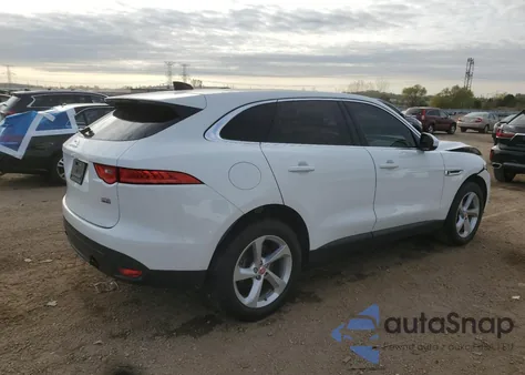 2020 Jaguar F-Pace Premium из США, поврежденный, VIN SADCJ2FX5LA624860